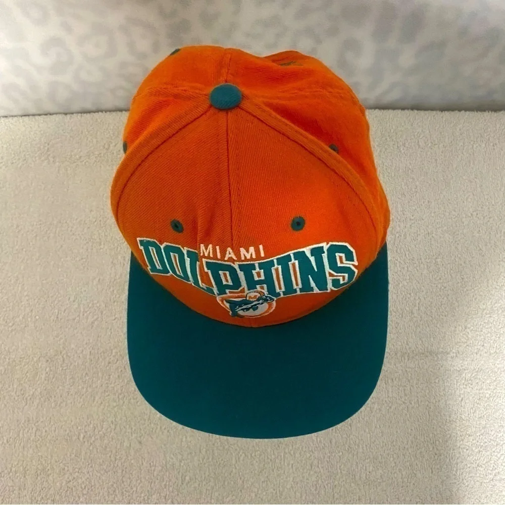 NFL Vintage Collection Miami Dolphins Wool Nostalgia Co.SnapBack Hat Cap